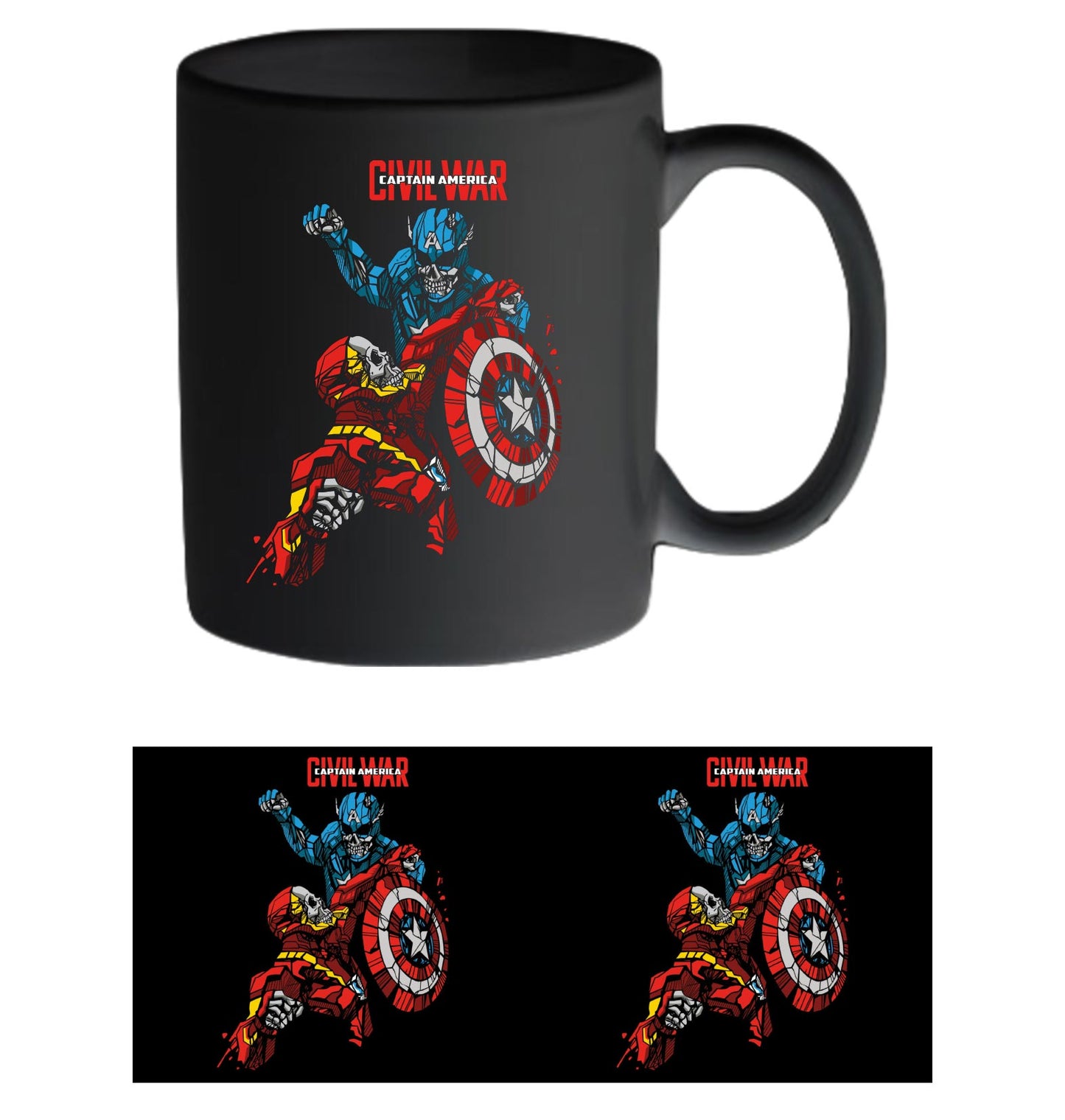 Captain America vs Iron man