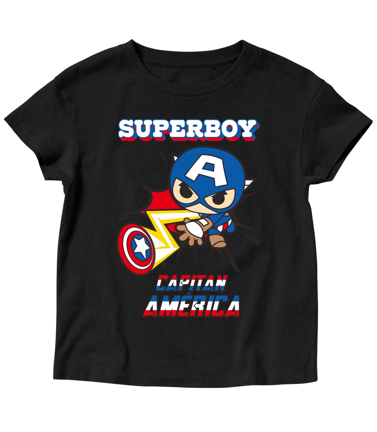 SuperBoy Captain America