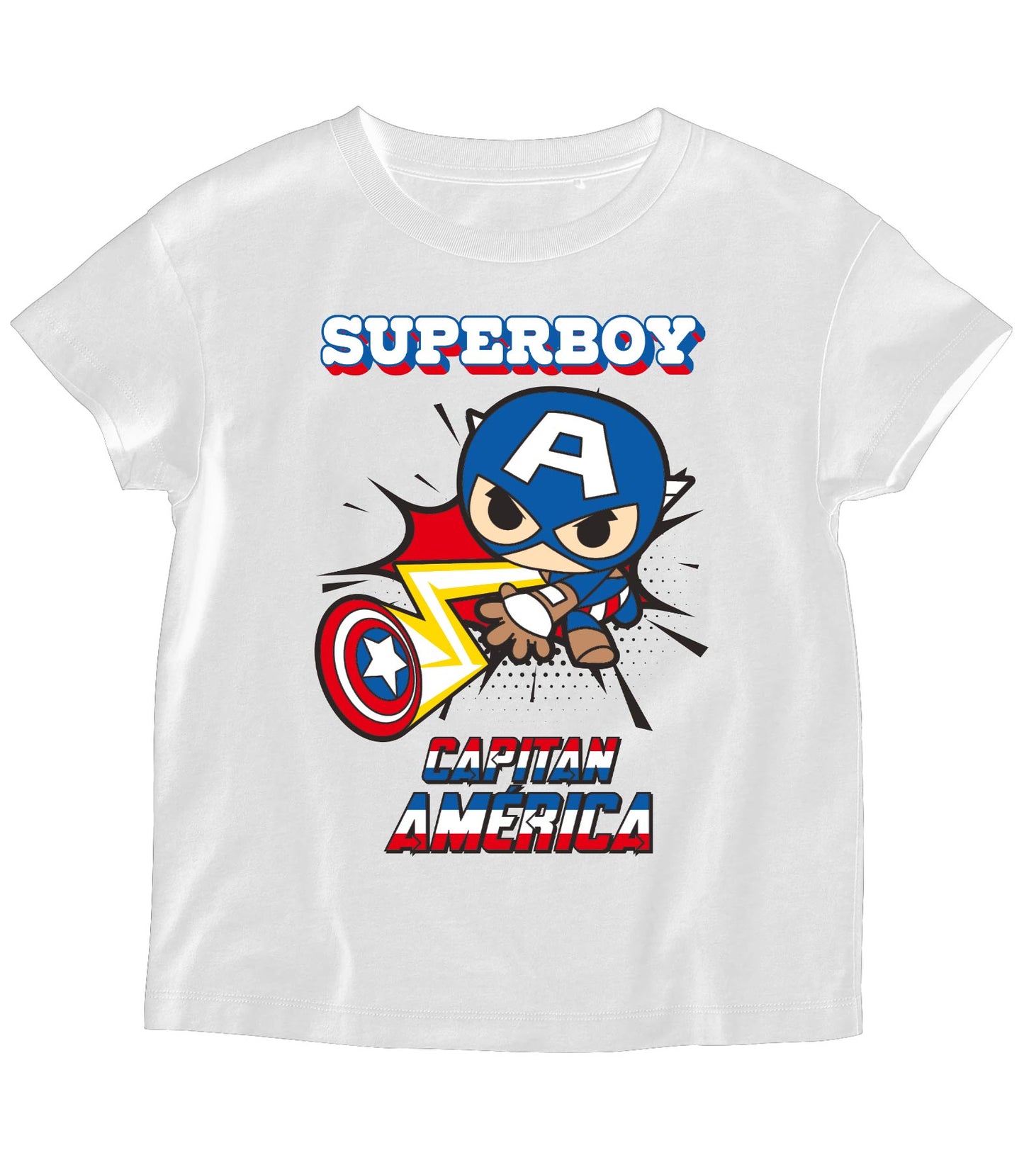 SuperBoy Captain America