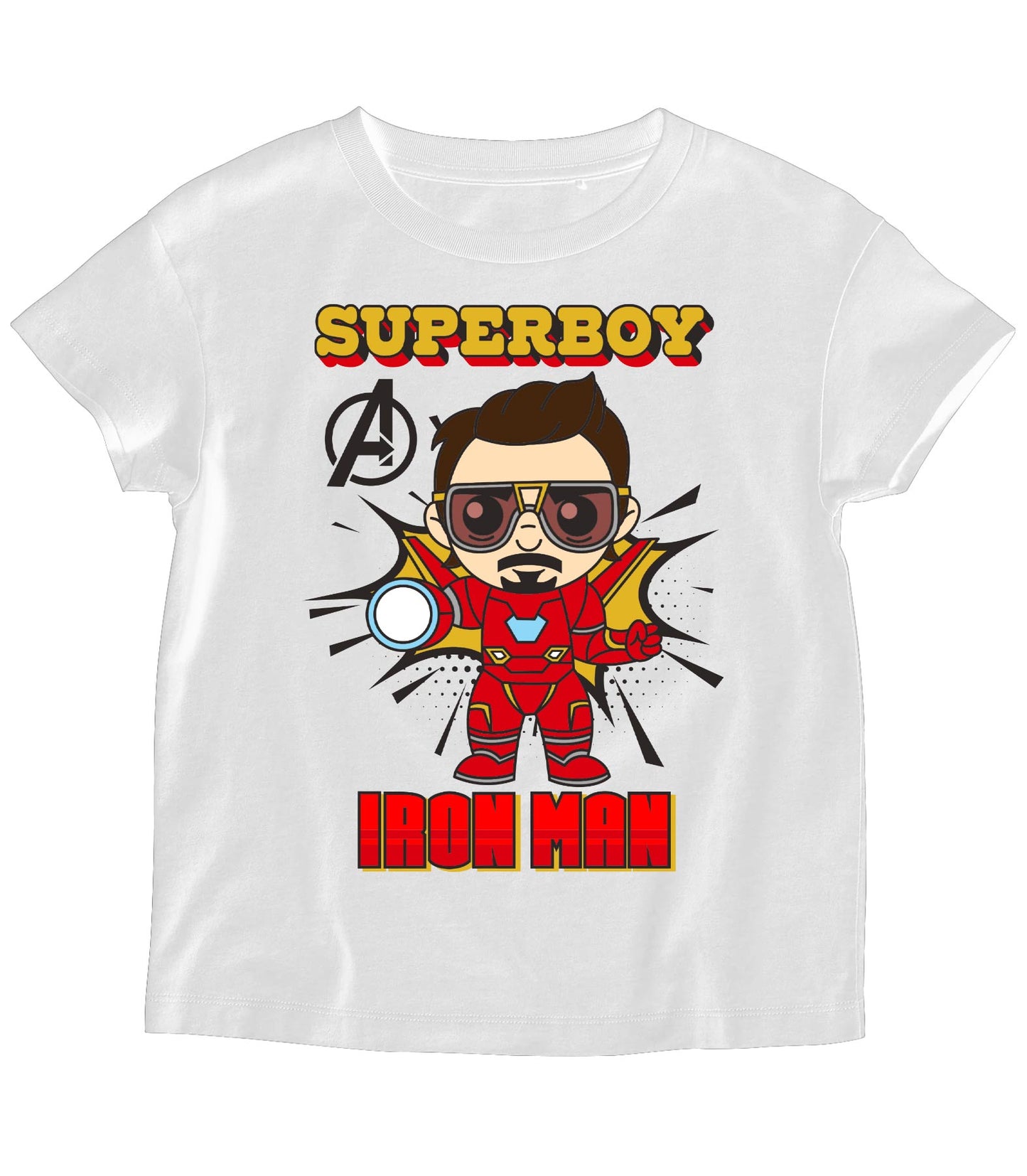 Superboy Iron Man