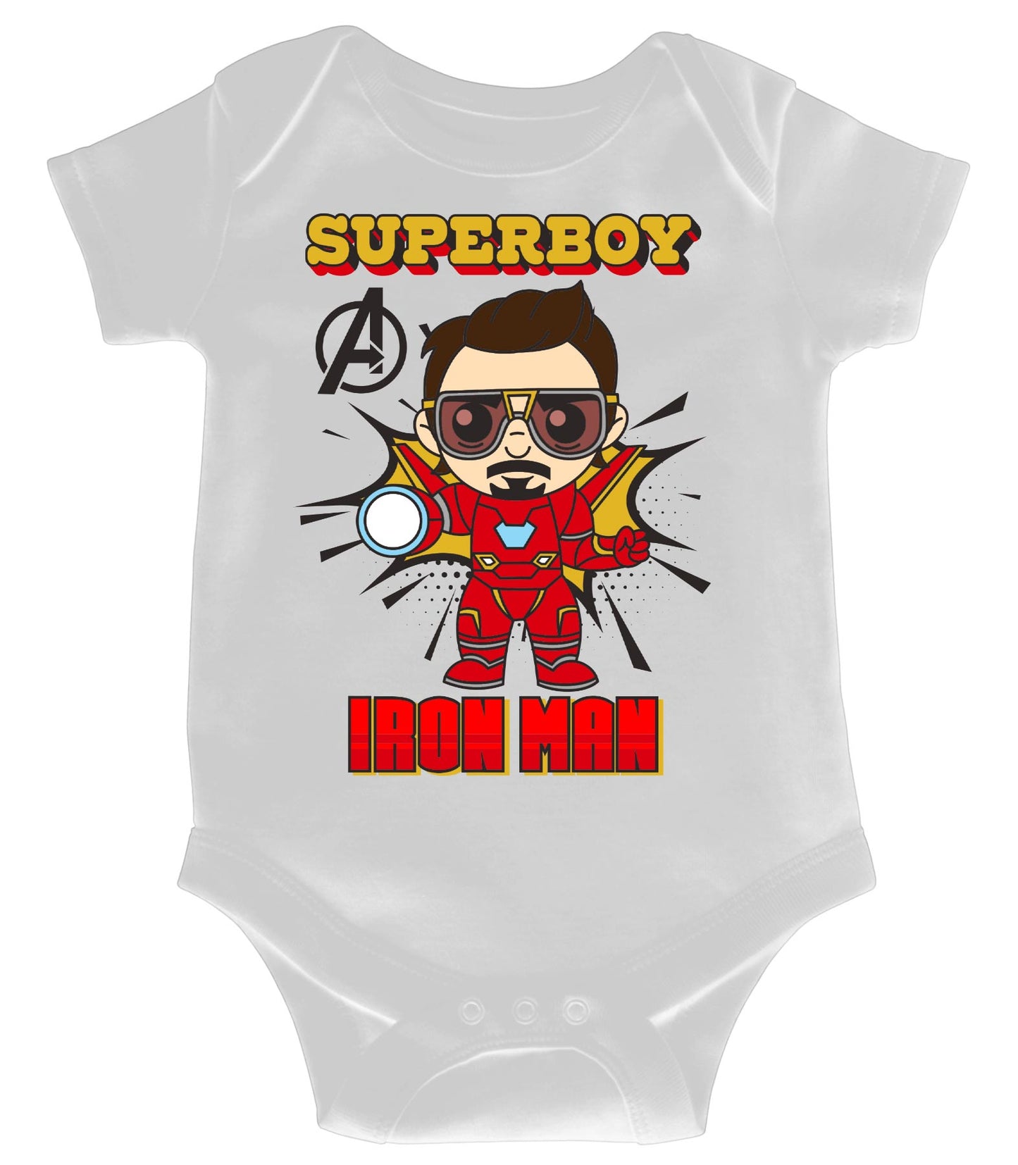 Superboy Iron Man