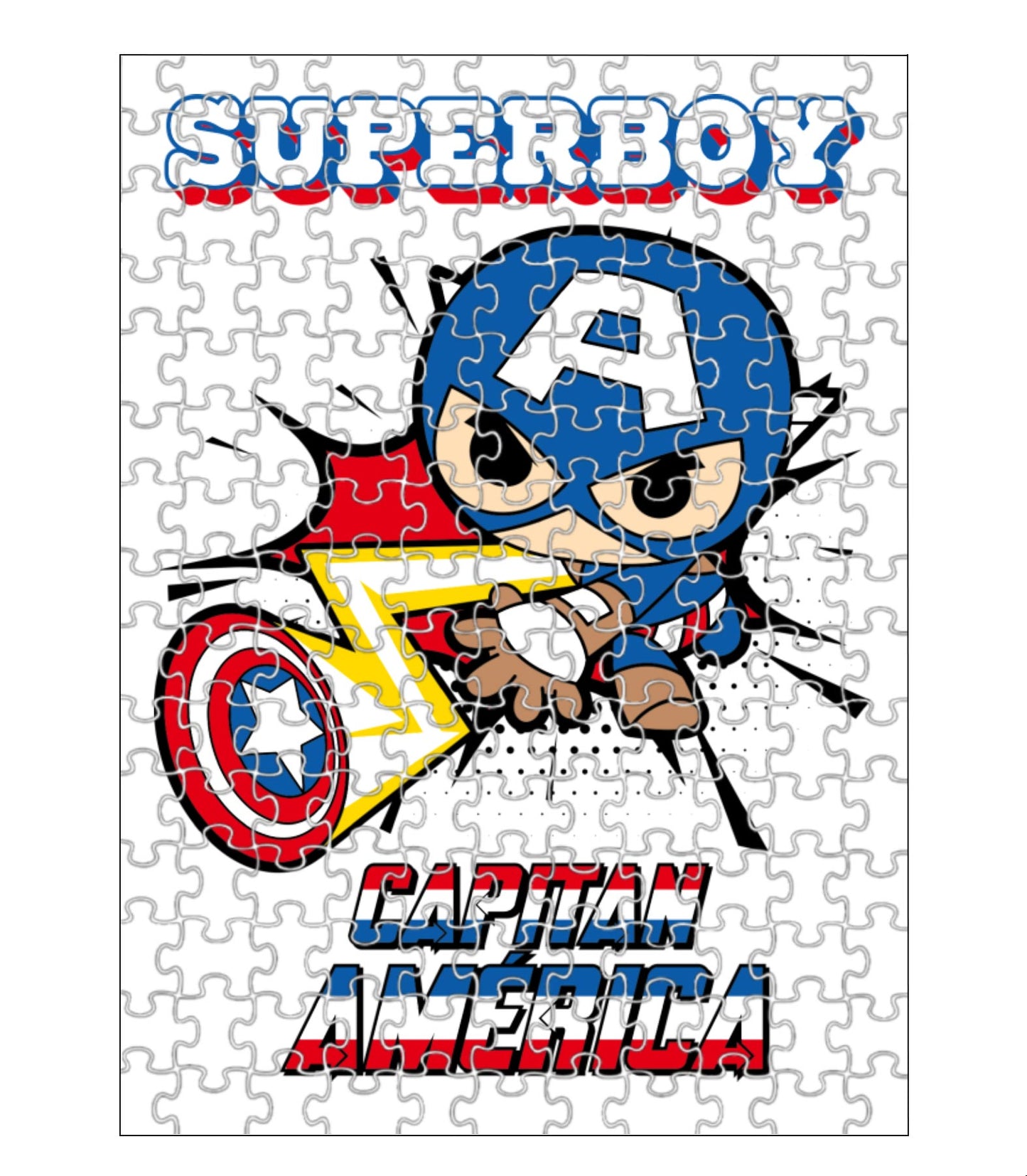 SuperBoy Captain America