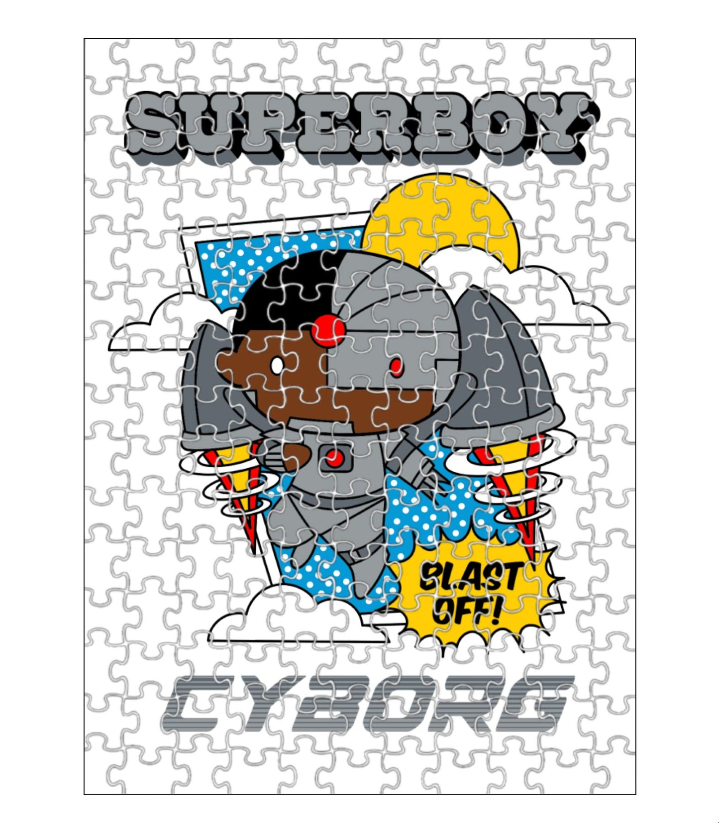 SuperBoy Cyborg