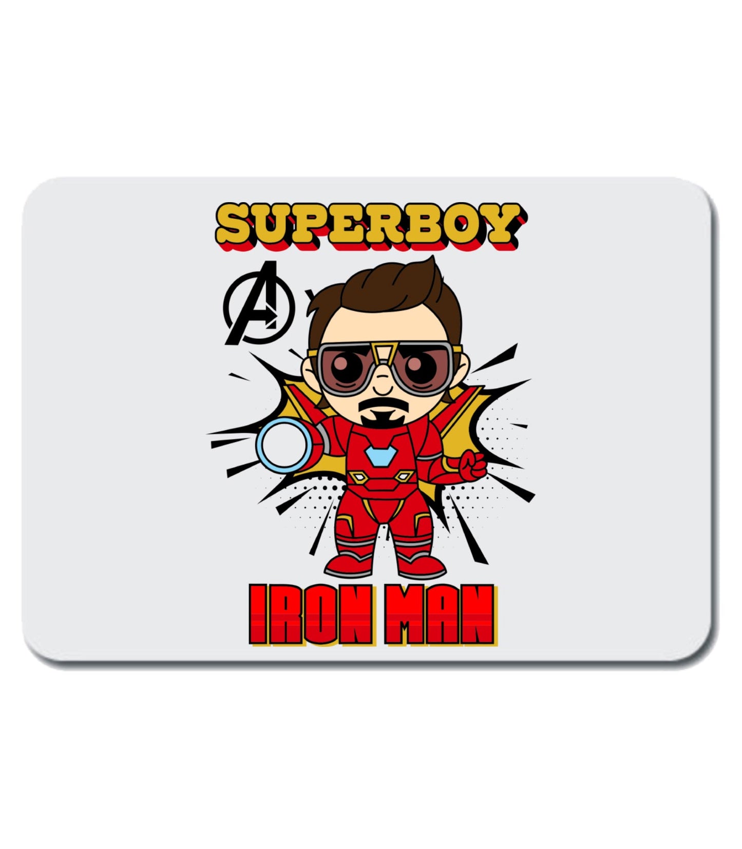 SuperBoy Iron Man